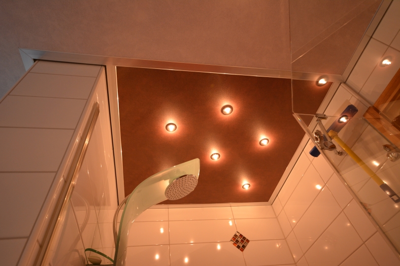 Badezimmerleuchten im Badezimmer
