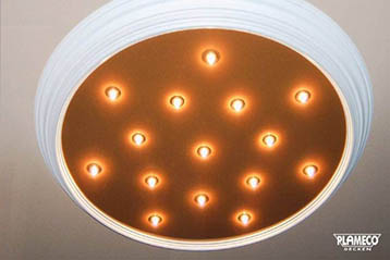 5 Tipps zur Beleuchtung eines Raumes mit hohen Decken | Plameco Spanndecken